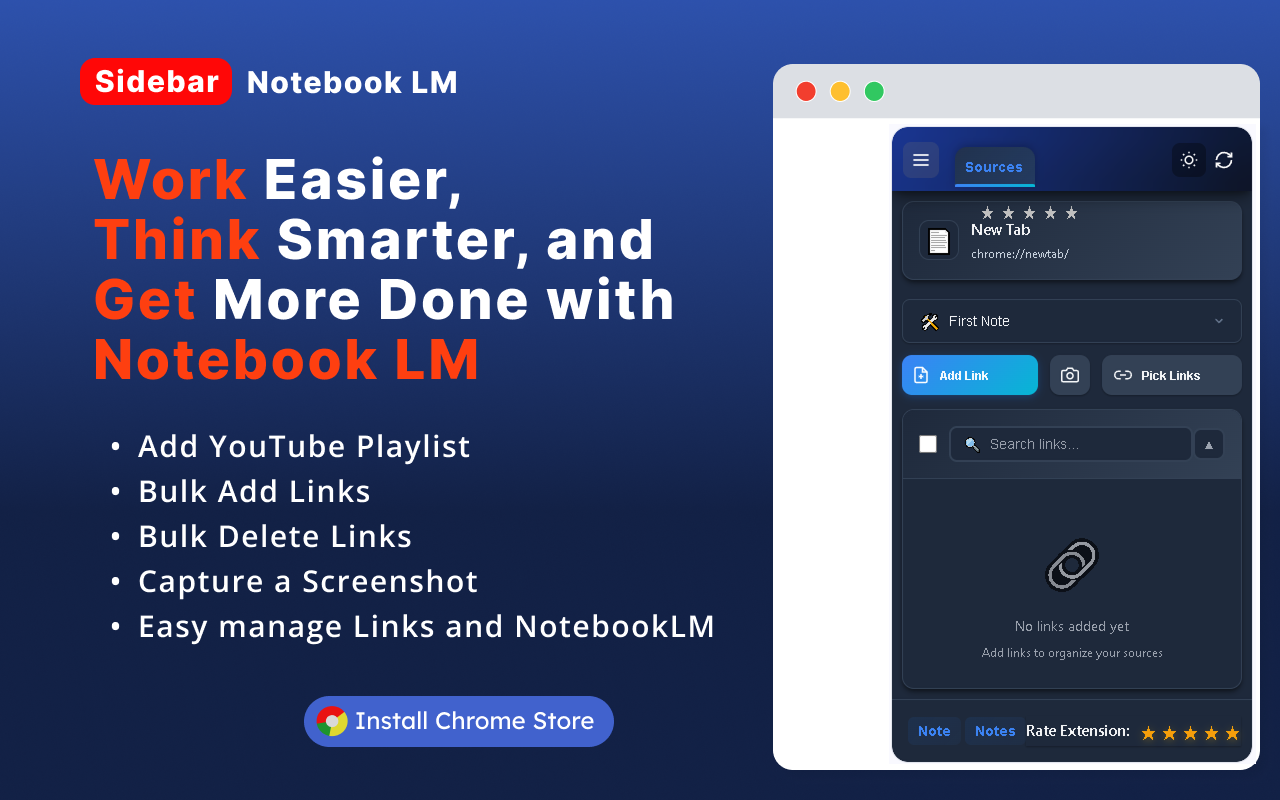 Notebook LM Extension